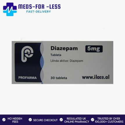 Diazepam 5mg Profarma tablets for anxiety relief
